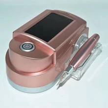 Новое поступление полностью сенсорным экраном и цифровой Перманентный макияж, тату для бровей/губ/Eyeline/МТС с 10 шт. Micro иглы