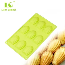 Madeleine большая полость формы для выпечки 9 оболочки силиконовая форма для торта инструменты для помадки формы для выпечки силиконовые формы для печенья и бисквитов