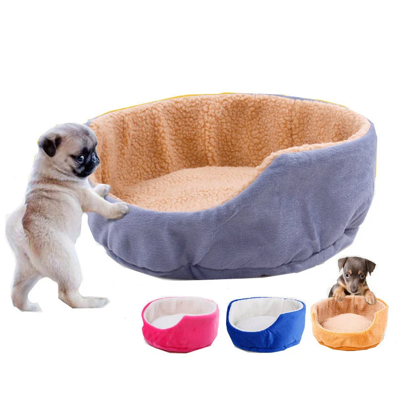 100 Cotton Pet Bed Comfortable Dog Bed For Poodle Teddy Washable Dog