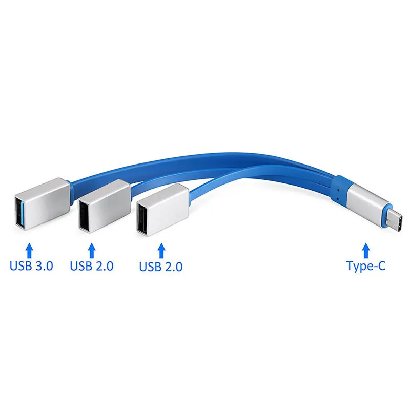 EASYA OTG USB C концентратор к хабу 3,0/2,0 портативный usb type C док-станция для Macbook Pro/Air samsung huawei Xiaomi телефон передача данных