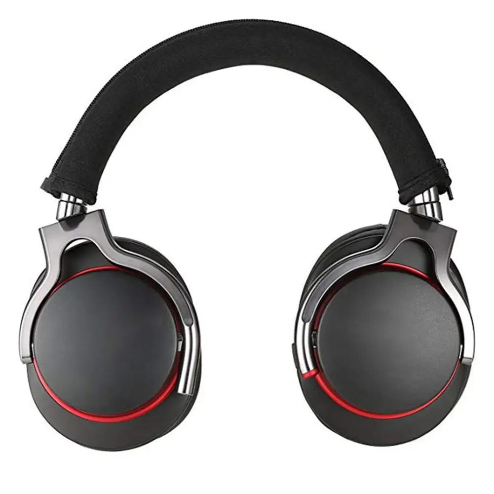 

Universal Zipper Headset Headphone Headband Cover Cushion Pad Replacement Parts NEW
