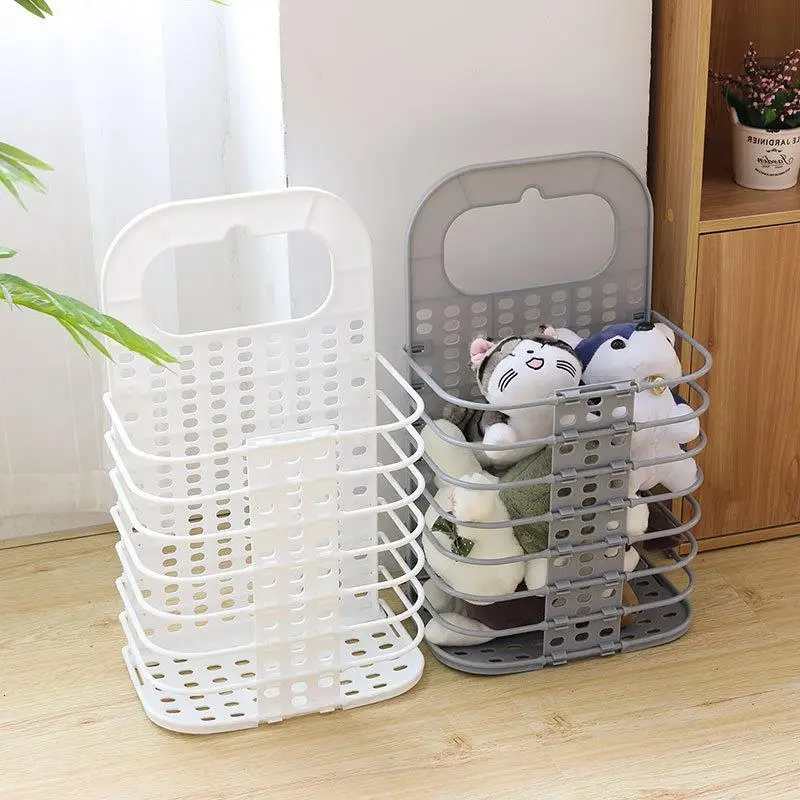 

New foldable laundry basket Bag dirty clothing storage box kids toy storage hamper bucket bathroom kitchen rack organizer