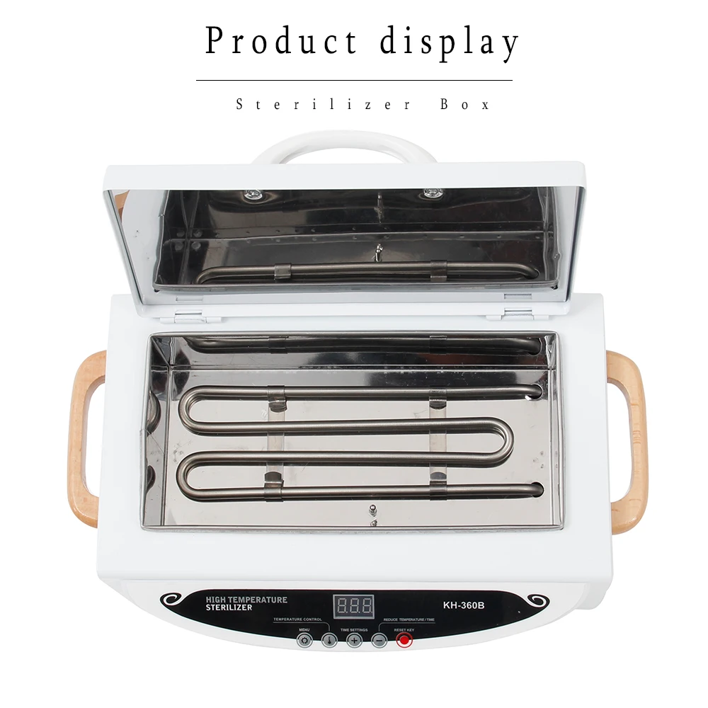 Disinfection Cabinet High Temperature UV Sterilizer Box Nail Art Tool Sterilizer Box With Hot Air Manicure Tools EU Plug 220V Disinfection Cabinet High Temperature UV Sterilizer Box Nail Art Tool Sterilizer Box With Hot Air Manicure Tools EU Plug 220V