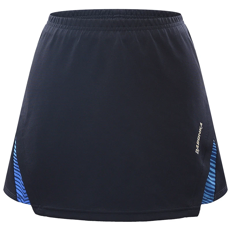 

Black Women's Skirt Badminton Tennis Skort Culottes Cheerleading Performances Dance Clothes Sport Pantskirt Skirts for Girls