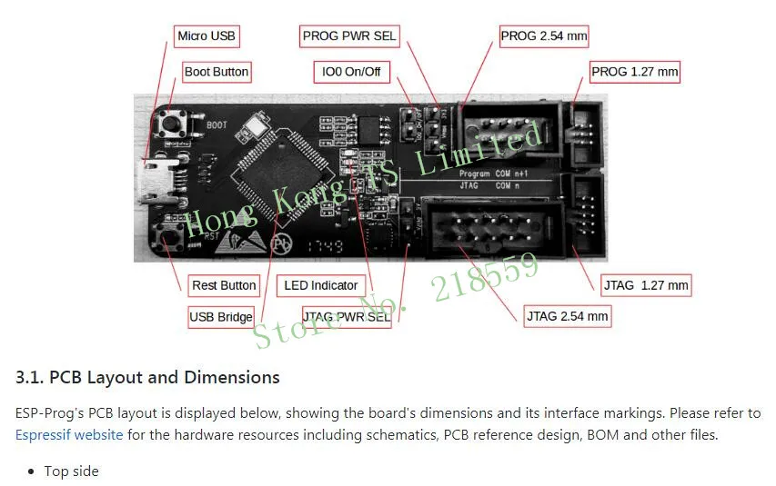 ESP-Prog JTAG отладка и загрузчик программ