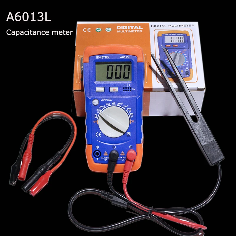 

A6013L Hight quality Digital capacitance capacitor tester test tools hot sale digital multimeter