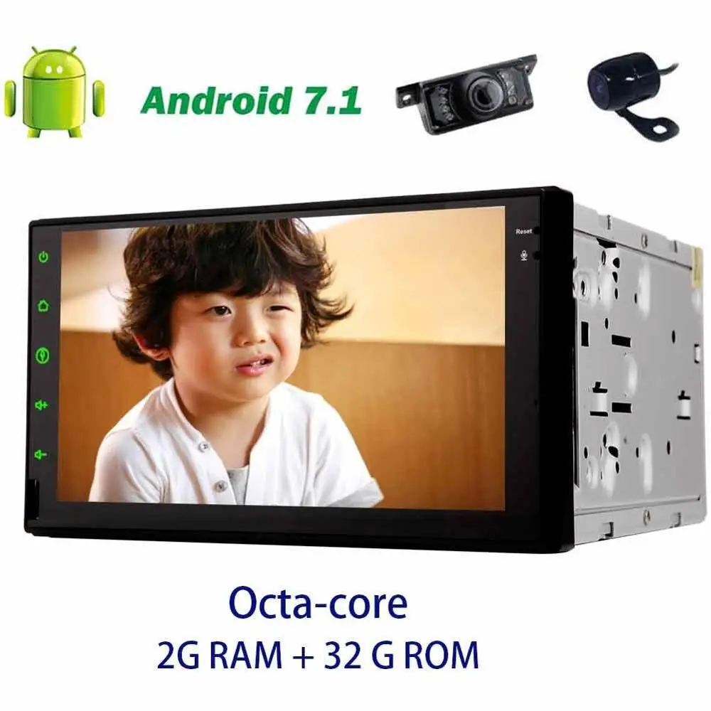 Excellent Car audio Headunit Android 7.1 no DVD Player 2 Din 7 GPS PC radio Stereo support Bluetooth WiFi 3G 4G AM/FM+Front&Backup Camera 0 Excellent Car audio Headunit Android 7.1 no DVD Player 2 Din 7 GPS PC radio Stereo support Bluetooth WiFi 3G 4G AM/FM+Front&Backup Camera 0