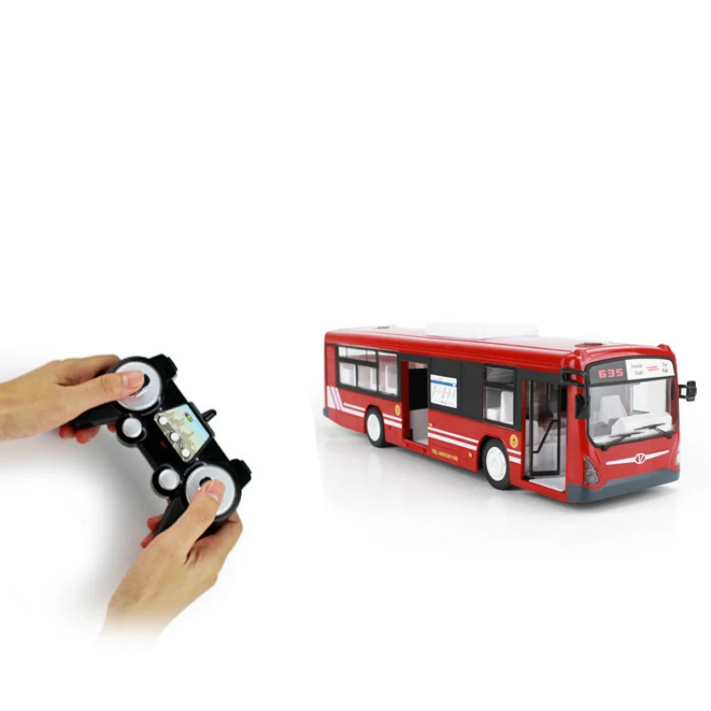 Пульт дистанционного управления автобус Городской Экспресс Высокая скорость один мини Генератор функция автобус с реалистичным звуком и