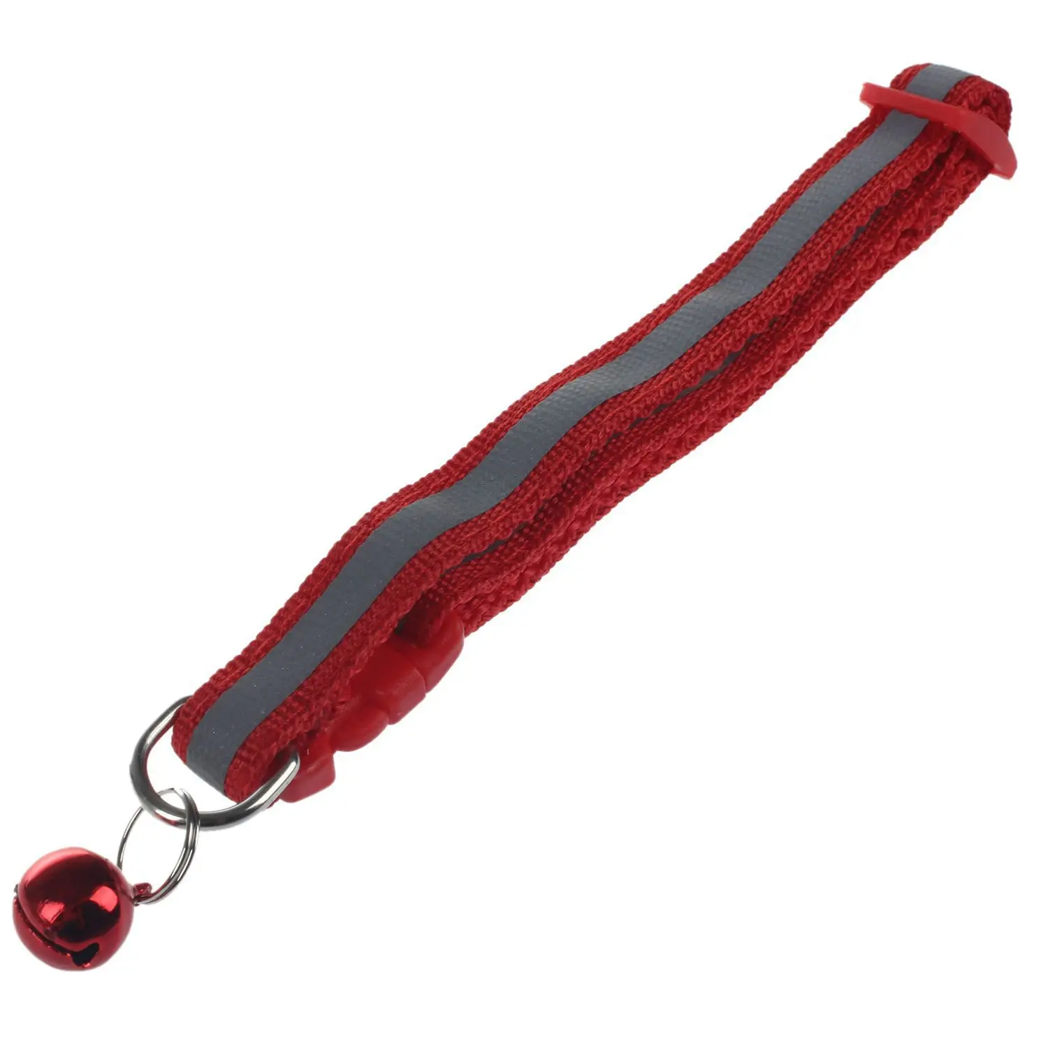 Adjustable Reflective Breakaway Pet Collar with Bell for Cat Dog 3 Pieces Colors | Дом и сад