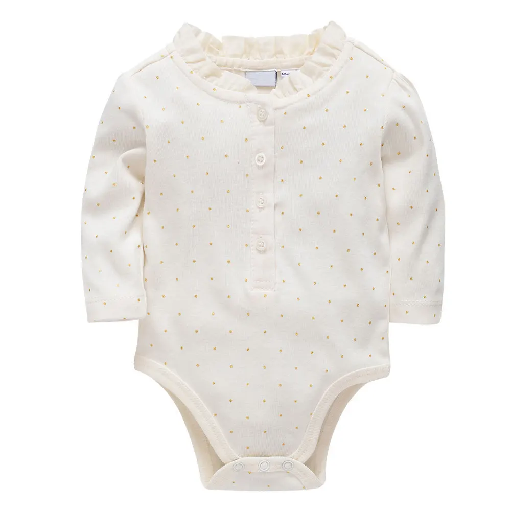 

Newborn Baby Girl Bodysuits Lace Clothes 100% Cotton Short Sleeve Kids Bebe Children Bodysuit Jumpsuit Casual For Baby Girls