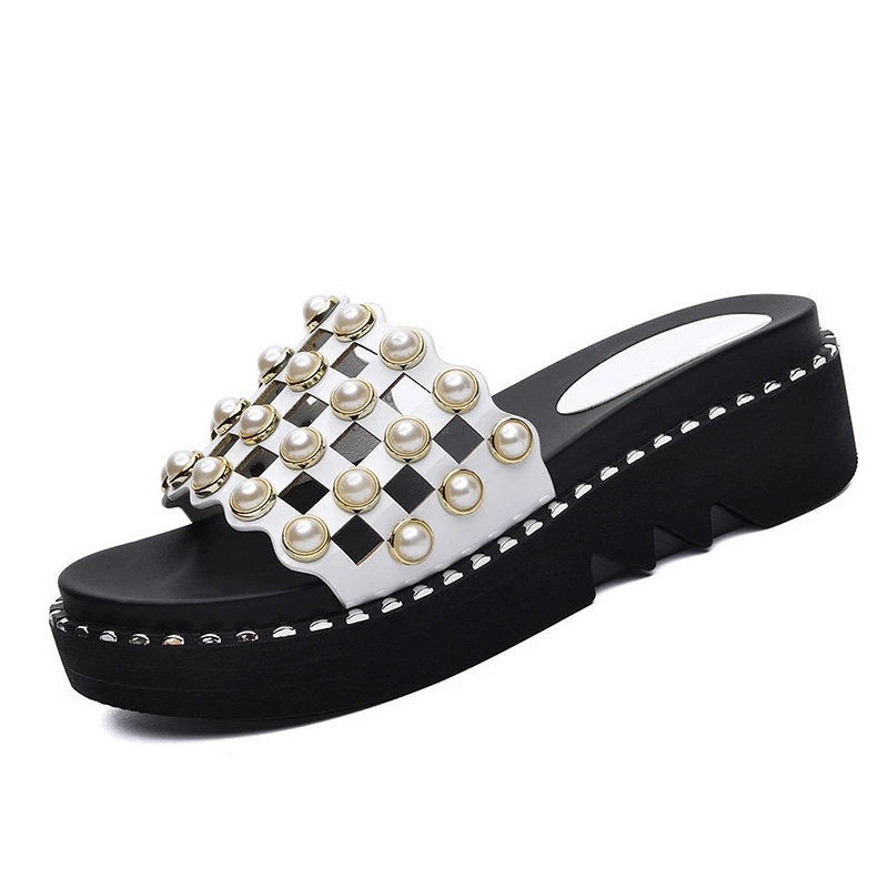 Hot Sale Design Wedges Heel Slippers Women Shoes Sexy Summer Open Toe Med Heel Slippers Beautiful Rhinestone Slides YG-B0318
Hot Sale Design Wedges Heel Slippers Women Shoes Sexy Summer Open Toe Med Heel Slippers Beautiful Rhinestone Slides YG-B0318