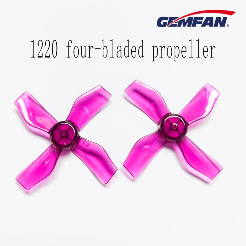 8 Paar GEMFAN 1220 1 2x2x4 31mm 0 8mm 1 0mm Gat 4 Blade Propeller CW