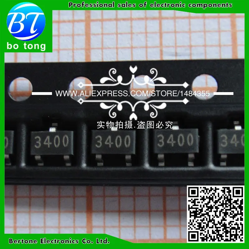 

3000PCS/LOT AO3400A AO3400 MOSFET N-CH SOT23-3L