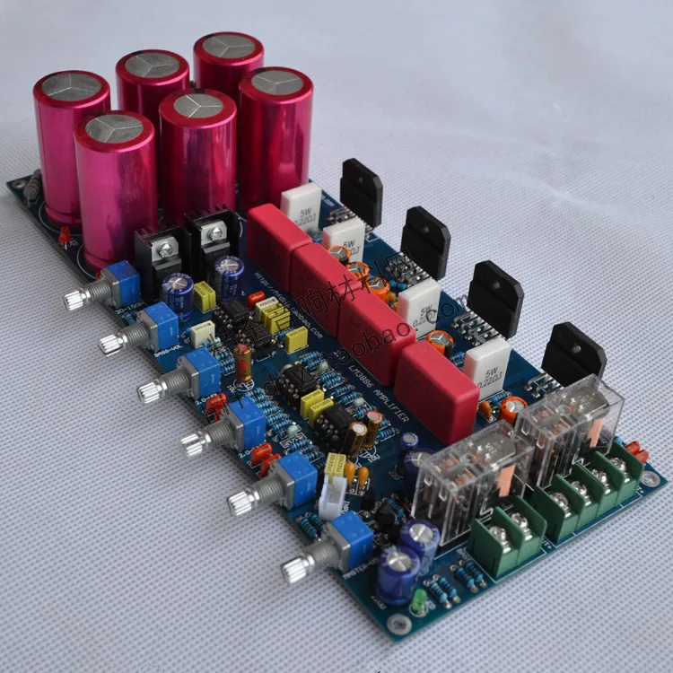 DIY fever LM3886 font b subwoofer b font font b amplifier b font board 2 1