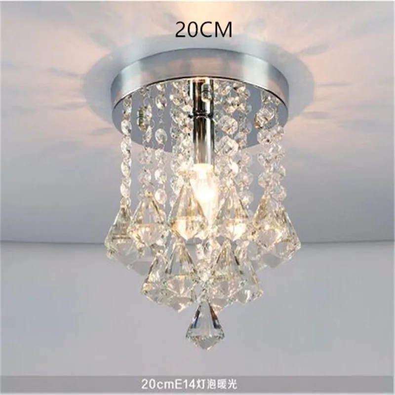 

Led chandelier crystal stainless steel crystal Lamps LED crystal brief living room lights circle lighting Including bulb