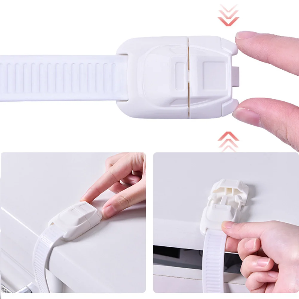 الطفل الاطفال متعددة وظيفة أقفال سلامة البلاستيك الأطفال حماية الرعاية أقفال مجلس الوزراء دولاب درج باب الأمن حامي