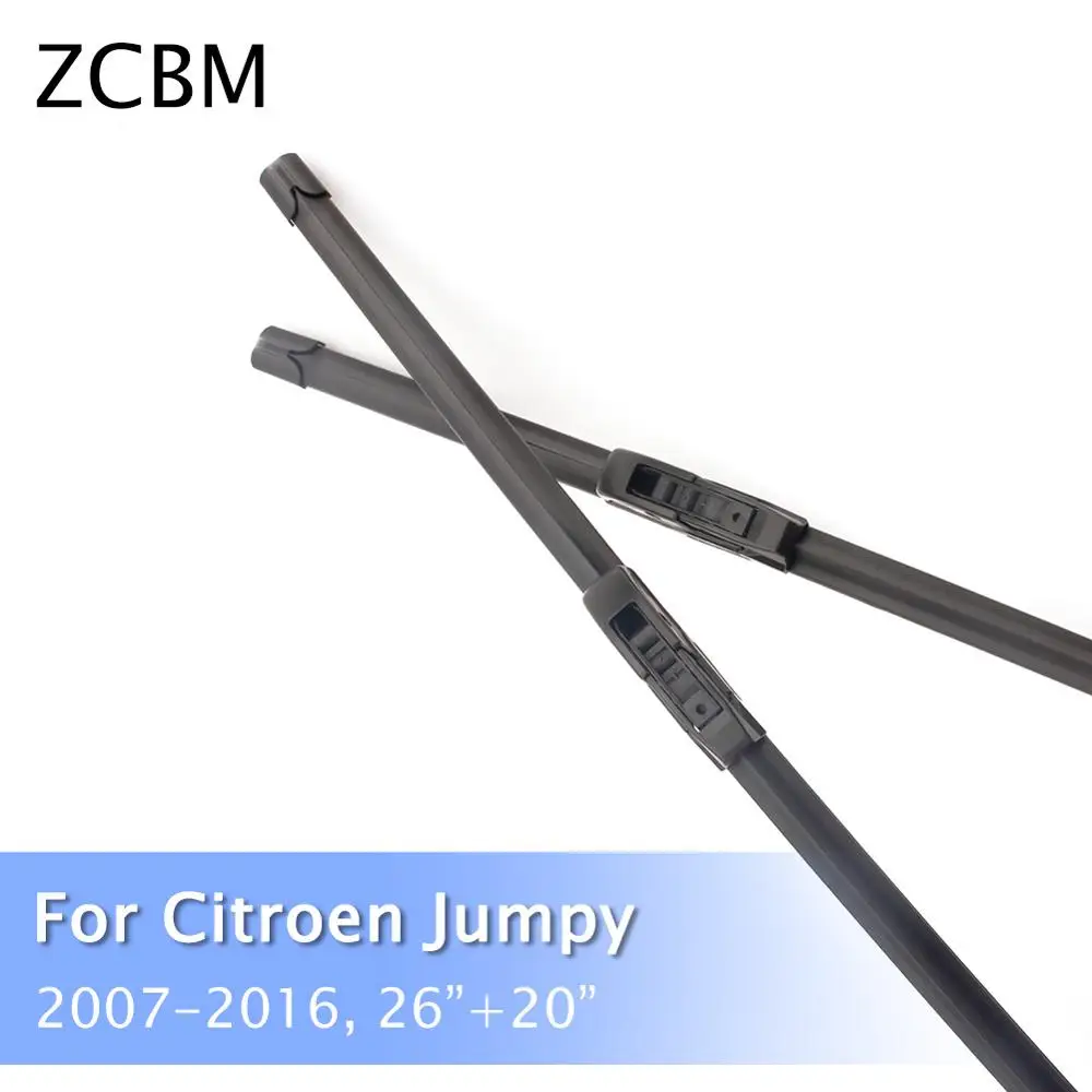ZCBM стеклоочистителей для Citroen отправки 2007 2008 2009 2010 2011 2012 2013 крюк Тип автомобиля спереди стеклоочистители 26+ 20 дюйм(ов