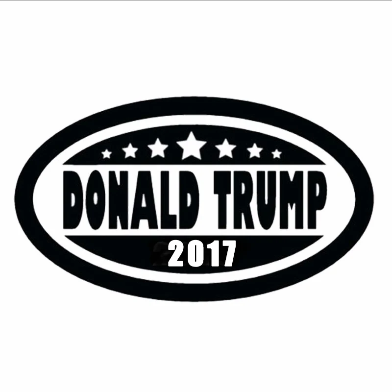 Дональд Трамп 2017 наклейка для автомобиля 14 8*8 5 см мотоцикла аксессуары виниловая