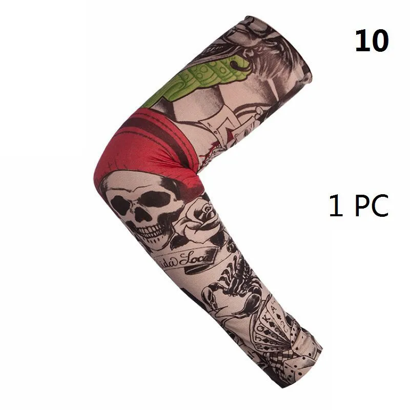 2019 Новая модная Татуировка теплый рукав унисекс УФ Защита наружная Временная