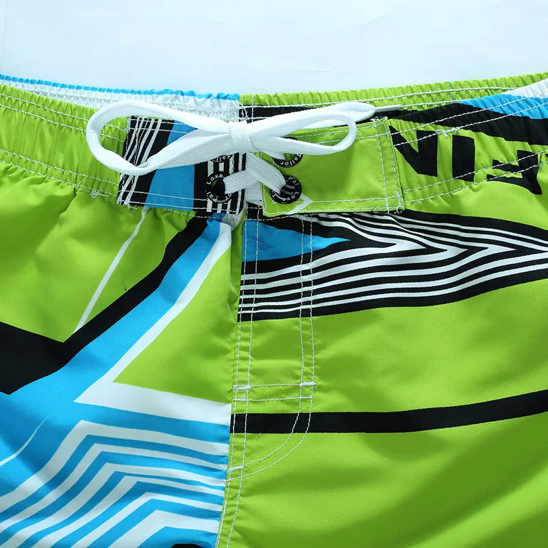 2015 HOT Quick Dry Men Shorts Brand Summer Casual Clothing Geometric Swimwears Beach Shorts Men's Surf Board Shorts #B33