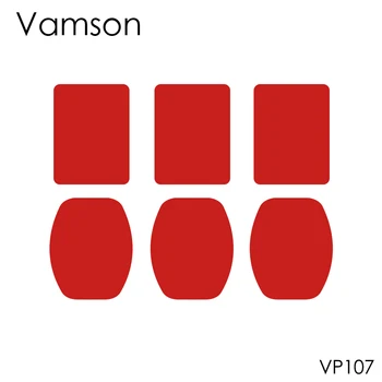 

Vamson for GoPro hero 7 6 5 Accessories 6/12 Pcs 3M Adhesive Sticky Surface Curved Flat for insta360 one x for Xiaomi yi VP107