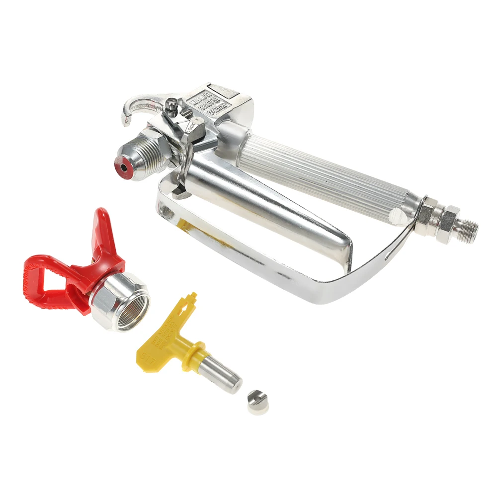 

High Pressure Airless airbrush Paint Spray Gun With 517 Spray Tip Nozzle Guard Pump Sprayer Airless Spraying Machine power tool