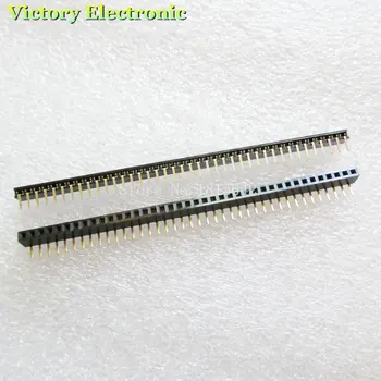 

10PCS/LOT 2mm 40 Pin Female Single Row Pin Header Strip pin header angle 1X40P