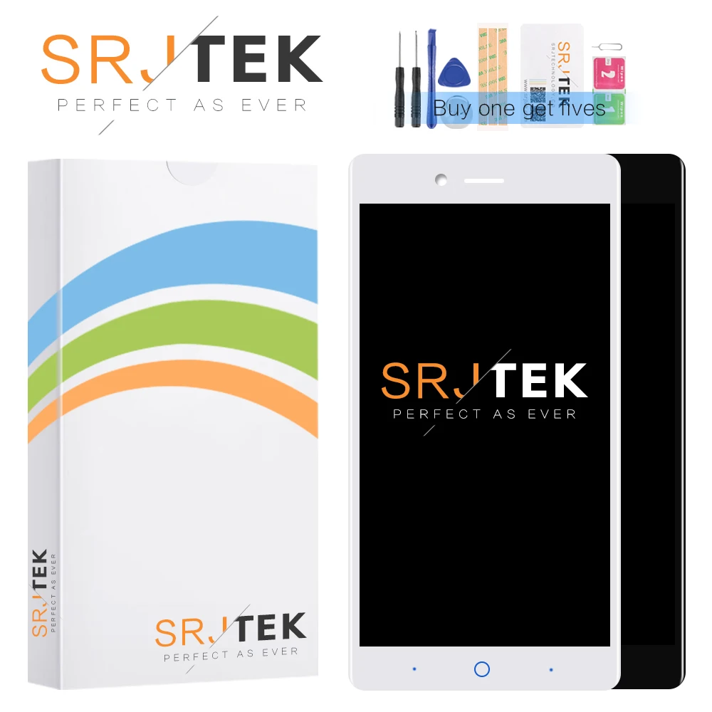 Srjtek 5 0 ''для zte лезвие A476 ЖК-дисплей Дисплей матрица сенсорный экран Сенсор для