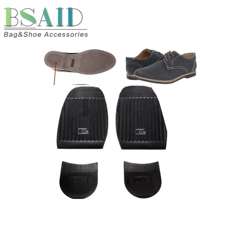 BSAID, 1 par en suelas de zapato para reparación, suelas de goma antideslizantes, suelas para zapatos para hombre, adhesivo para manualidades, zapatos/botas cuero de negocios|Plantillas| - AliExpress