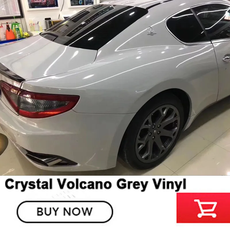 

glossy Volcano Grey Vinyl Sticker High Glossy Vinyl Film Gloss vinyl Wrap Sticker Factory price new product wholesale