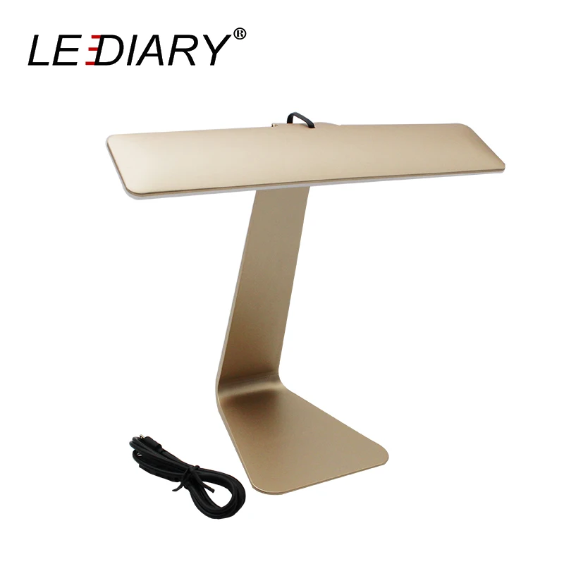 

LEDIARY Utralthin Dimming LED Desk Lamp Rechargeable USB 5V Eye Protection Table Lamps Touch Control Student Night Light Modern