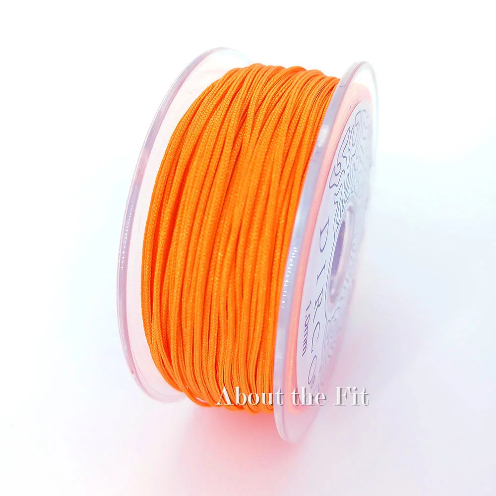 Нейлоновый шнур 0,8 мм 30 м модный браслет плетеные аксессуары оптом шелковые Бусины пластиковые нити для изготовления ювелирных изделий веревки для макраме - Цвет: Z306