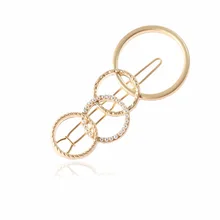 1 шт. заколки для волос для женщин размер четыре кольца набор жемчужная заколка круг аксессуары для волос G0507