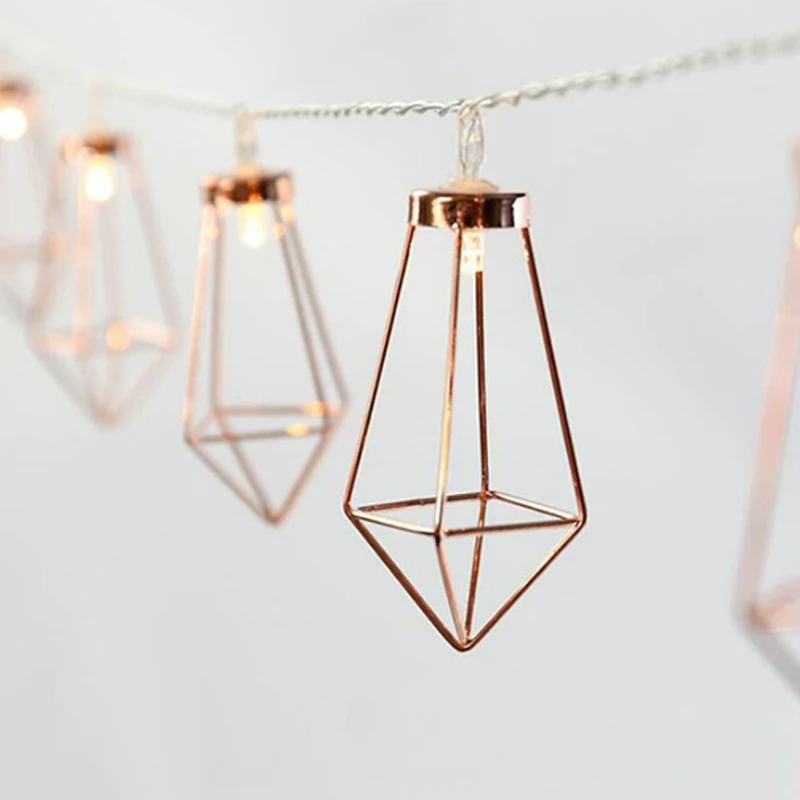  LED String Light Rose Gold Diamond 1020LEDs Water Droplet LED Fairy Battery Lights PartyGardenIndoorHolidayChristmas Decor (11)