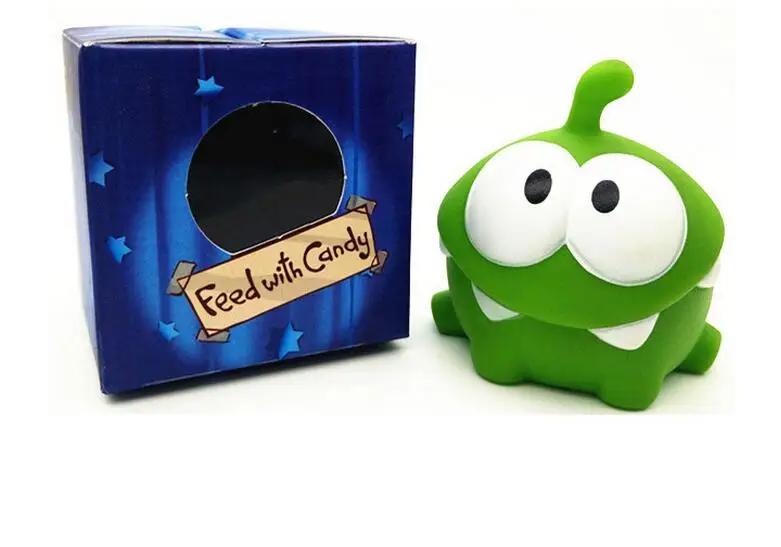 1 шт. веревка лягушка телефон android игры Кукла вырезать веревку OM NOM конфеты