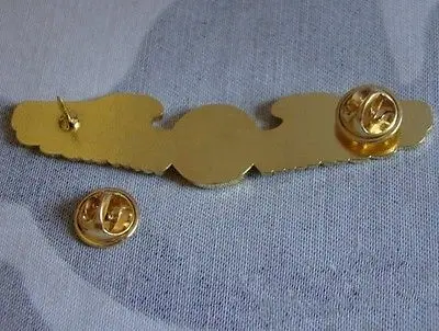 US Airforce Pilots Metal Badge Pin Wing Insignia Golden-US205