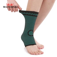 Стоящий 1 шт. спортивный голеностопный коврик для женщин тренажерный зал фитнес нейлон эластичная поддержка ноги ремни протектор футбол лодыжки