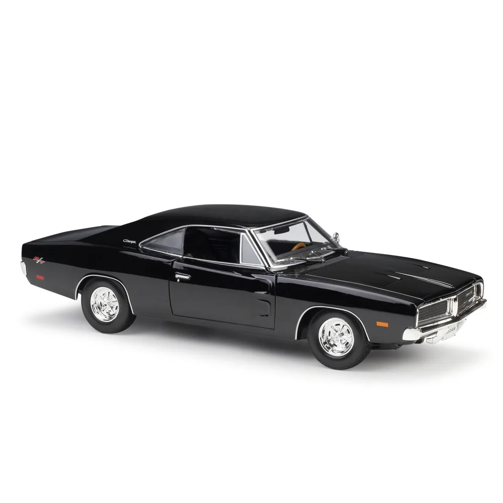

1:18 Maisto Dodge Charger R/T 1969 black/orange Diecast model car