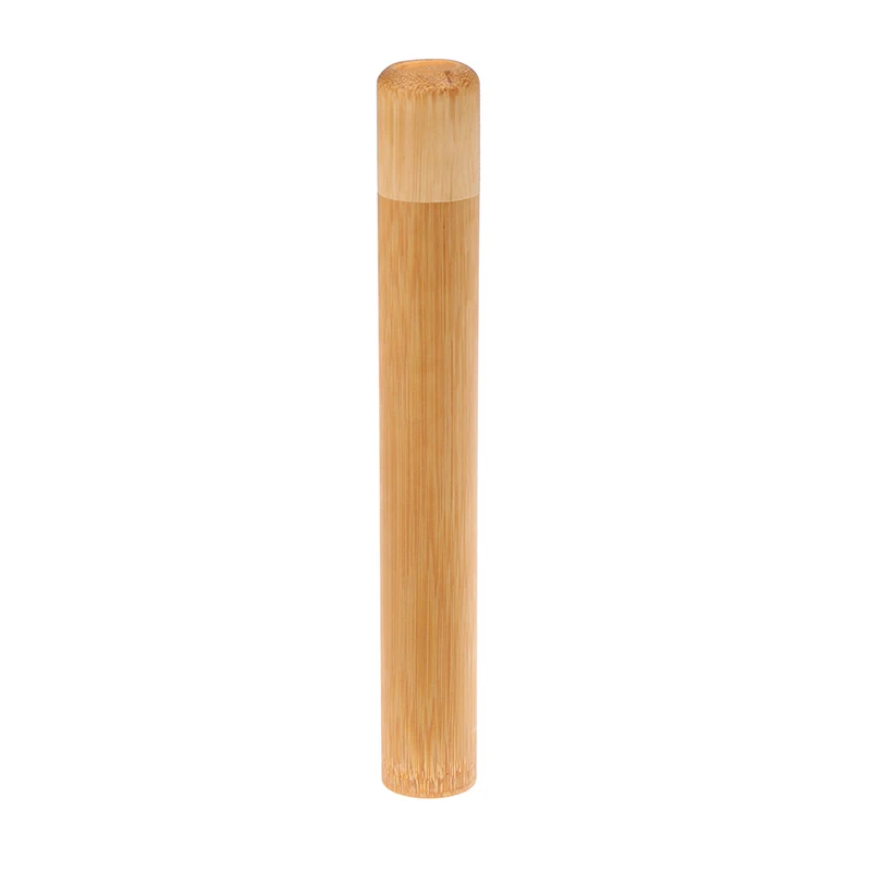 1 шт. бамбуковая трубка зубная щетка из древесного угля из натурального волокна ультра мягкий бамбуковый уголь чистка зубов