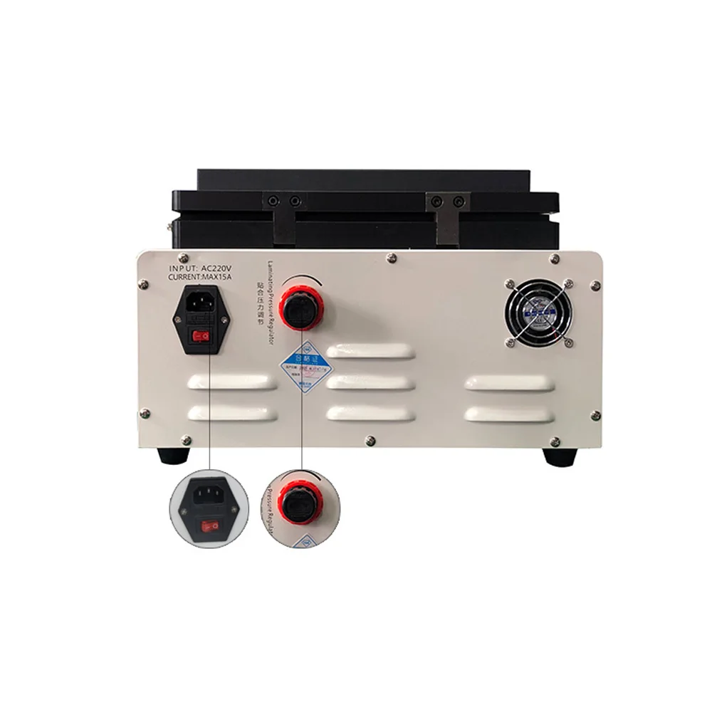 TBK-808 OCA вакуумная машина для ламинирования автоматический прибор для устранения пузырьков для ЖК-дисплей из тисненой жести с автоматической блокировки газ