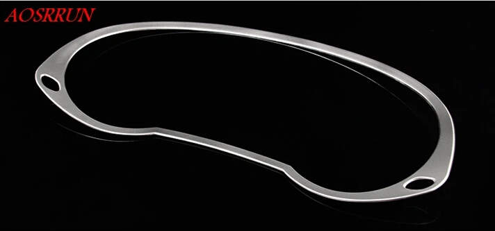 Stainless steel dashboard instrument panel trim cover car styling accessories car font b interior b font
