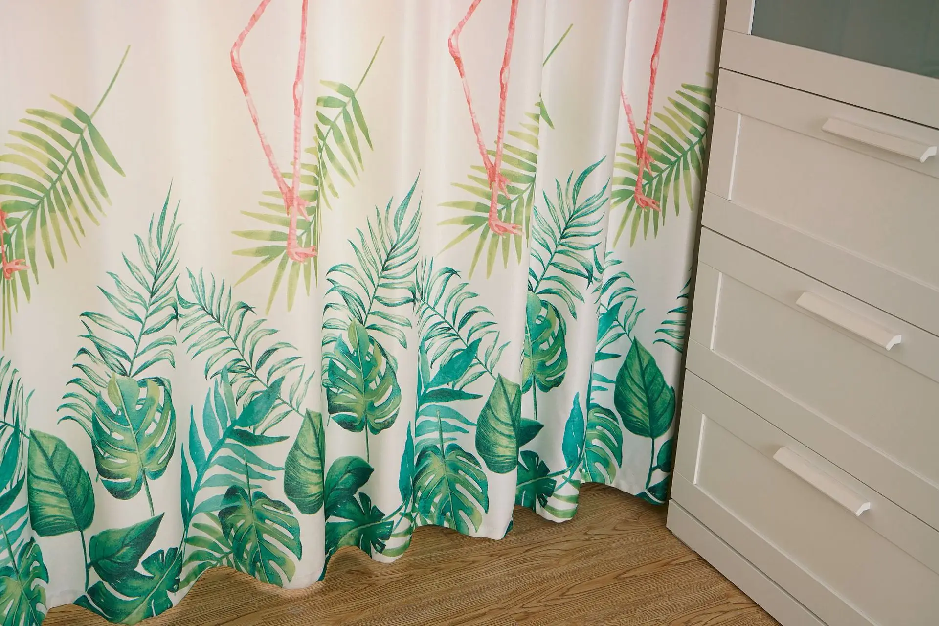 Современный минималистичный мультфильм ткань занавеса светомаскировки спальня гостиная законченный продукт на заказ