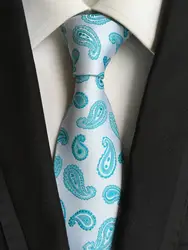 8 см Дизайнер Галстук Пейсли мужчин жаккардовые галстук, чтобы форма для матча
