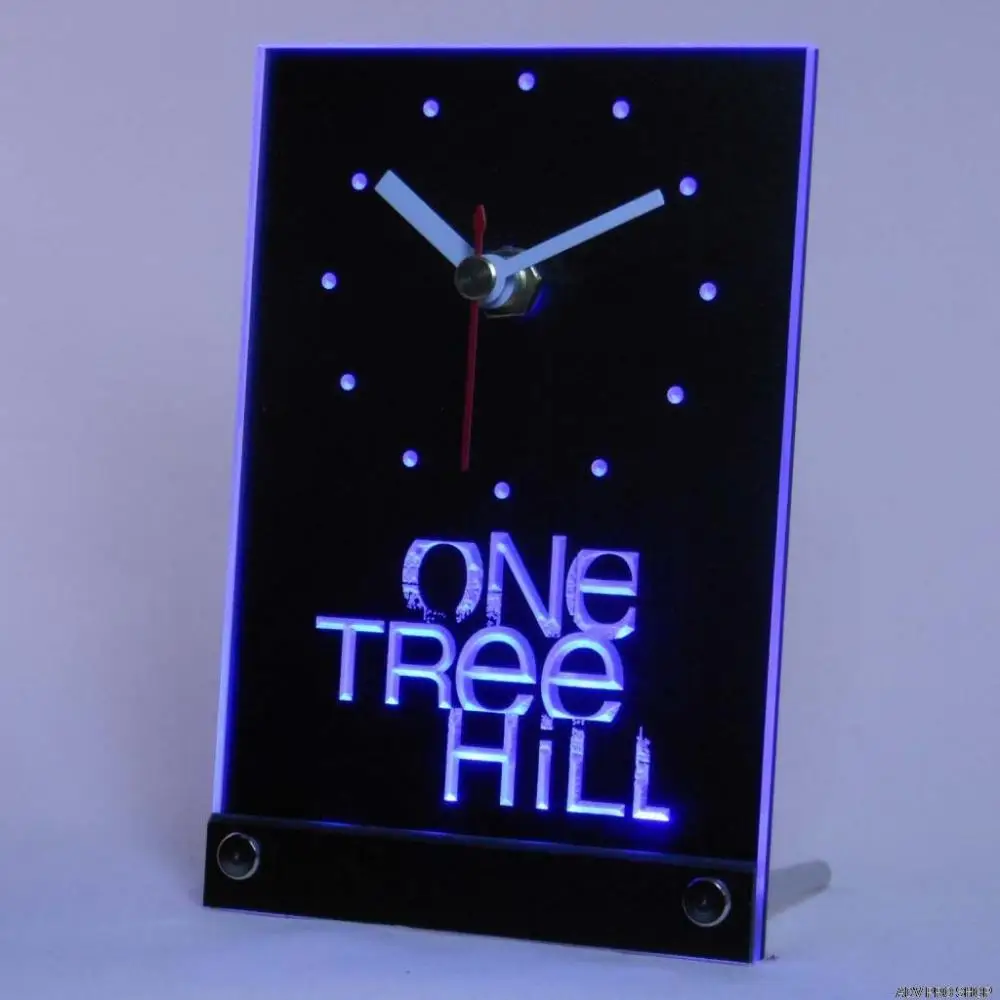 

tnc0151 One Tree Hill Bar Beer Bar Table Desk 3D LED Clock