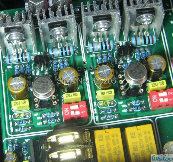 IWISTAO Headphone Amplifier Pure HIFI Class A Amp Discrete Component Lehmann Upgraded Version Metal-sealing LM47910