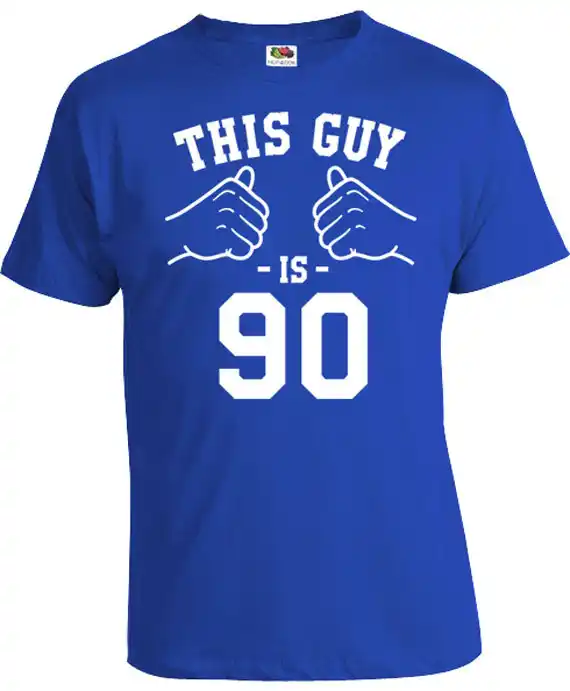 90th birthday shirt ideas