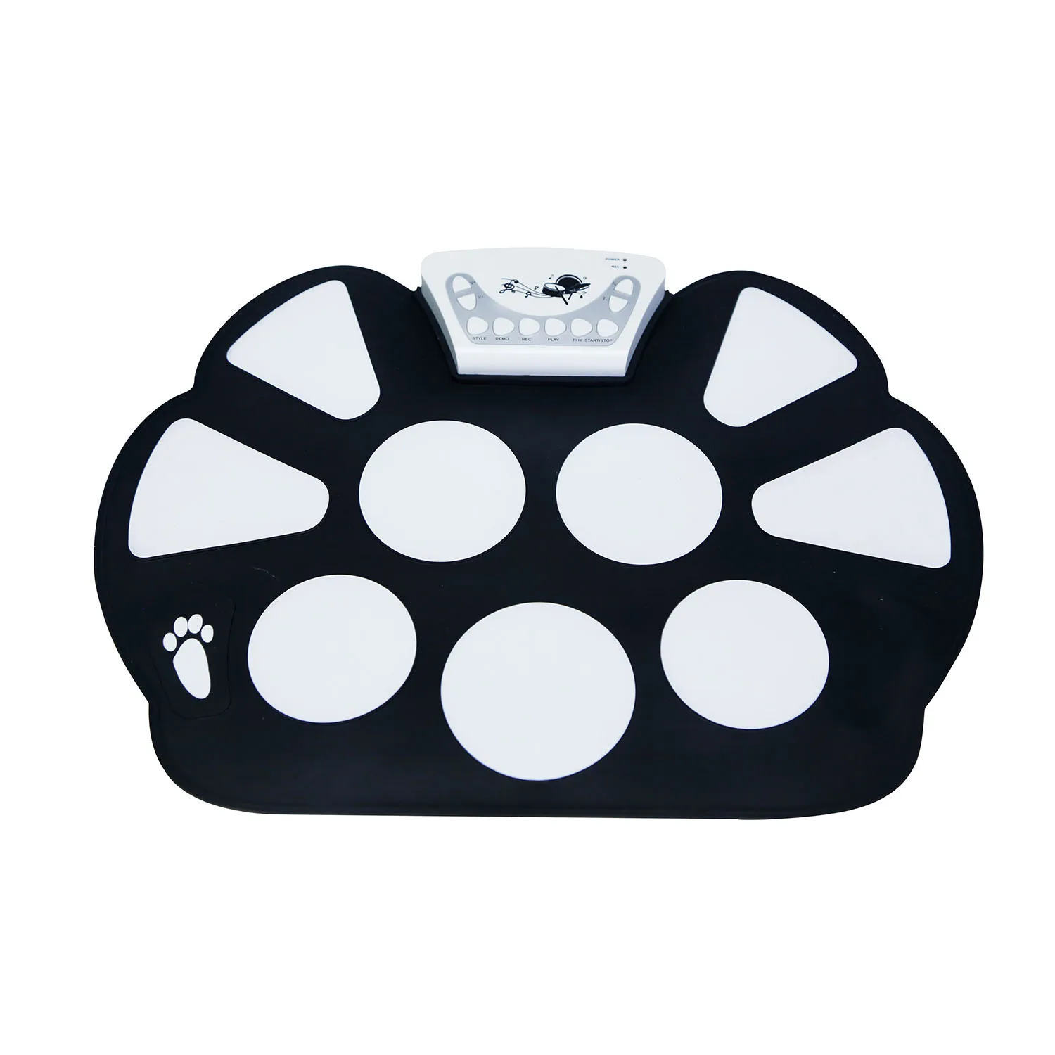 

FLGT-W758 Digital Portable 9 Pad Musical Instrument Electronic Roll-up Drum Kit