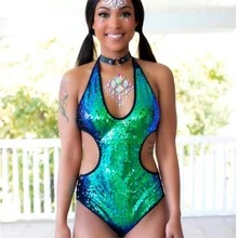 Сексуальный купальный костюм Цельный Монокини купальник со стразами женский Холтер купальный костюм для женщин бандажный купальный костюм женский s купальная одежда