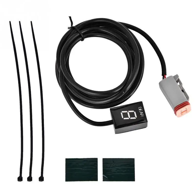 For Harley ECU Plug Mount 6 Speed 1 6 Level Digital Gear Indicator