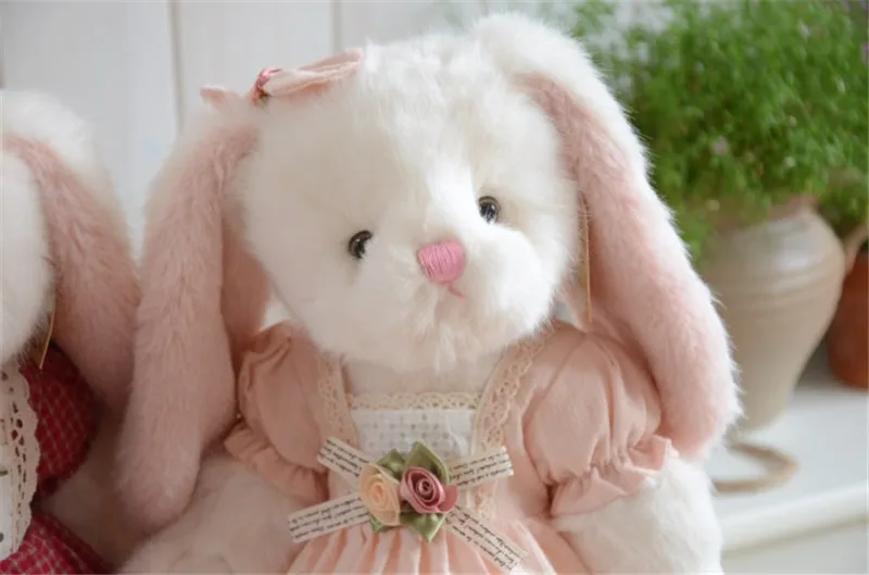 Lovely Bunny Rabbit Plush Toys Soft Sleeping Comfort Peluche Dolls Gift for Baby Kids Lovers High Quality 35cm  (28)